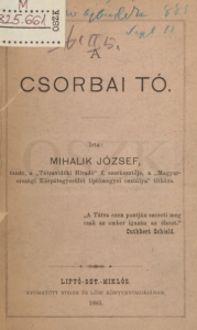 Csorbai tó