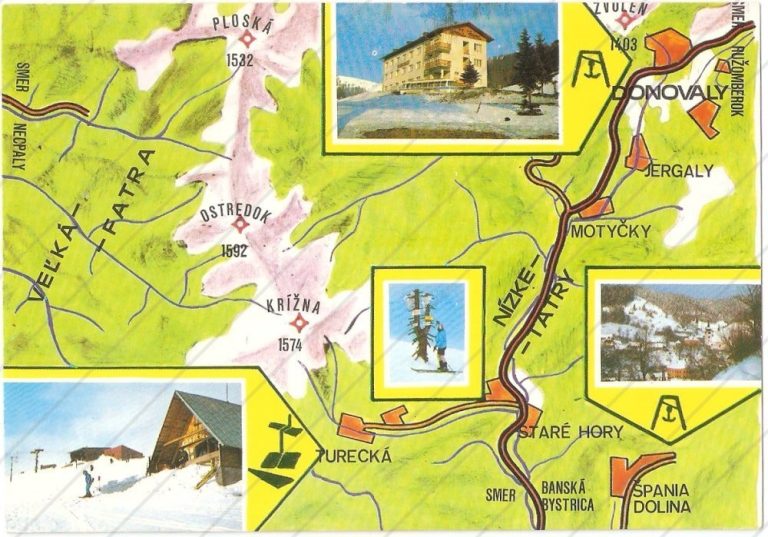 Časť rekr. a turist. stredísk Veľkej Fatry a Nízkych Tatier – Pravda, Bratislava