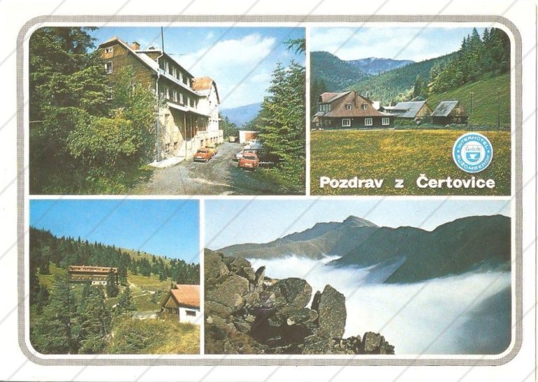 Čertovica, Nízke Tatry, Press Foto Bratislava – prešla poštou, bez známky