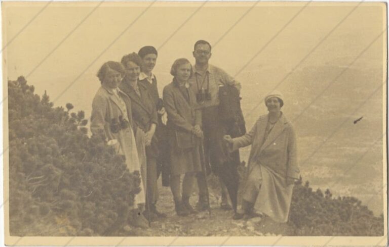 Cestou na Sliezsky dom (cca 1930)