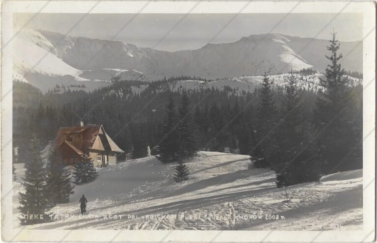 Chata KČST pri Vrbickom plese (cca 1936; Lumen) a