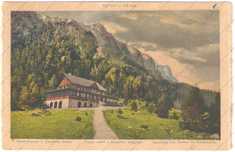 Chata Kamzík (1921) – Földeš Samuel – Prešov, Komárno