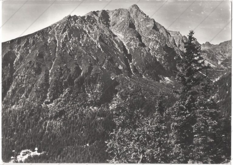 Chata Kamzík a Slavkovský štít (cca 1960) – Osveta