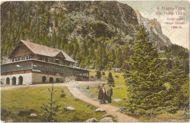 Chata Kamzík (cca 1908) – Divald Karol – Budapešť