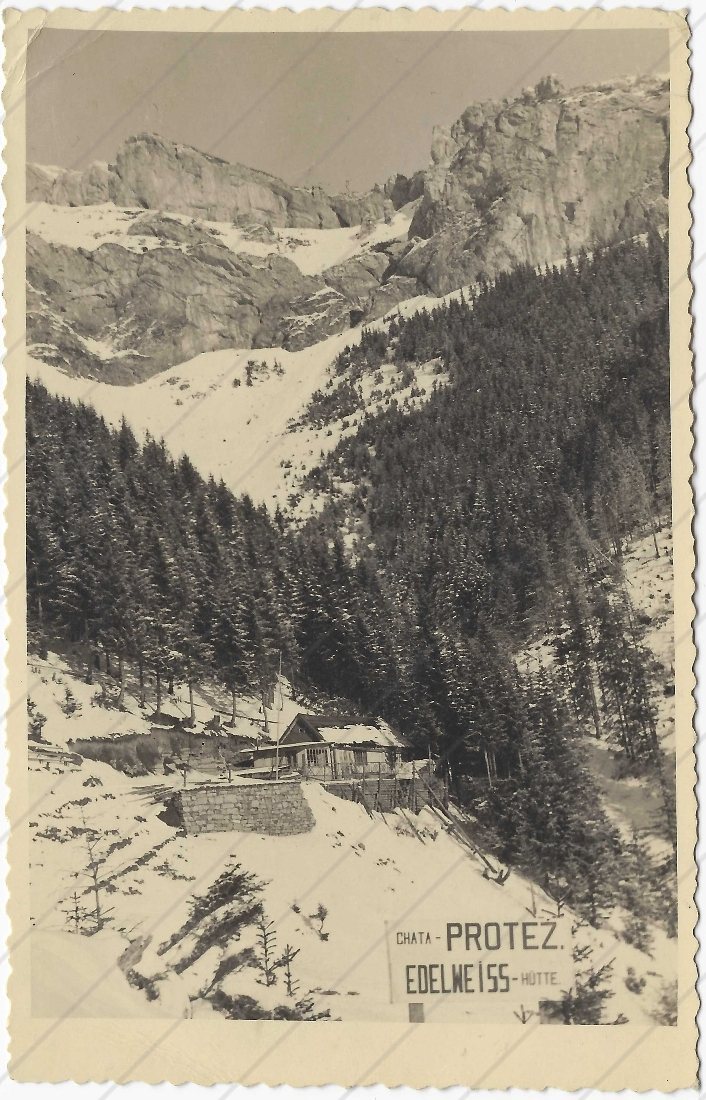 Chata Plesnivec (cca 1928; neznámy vydavateľ)