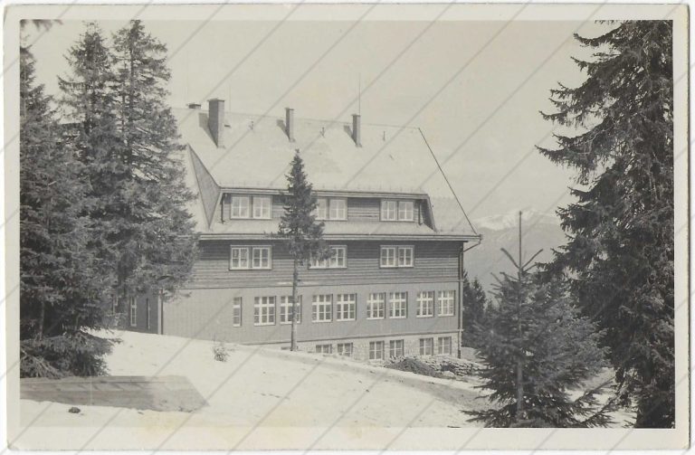 Chata na Martinských holiach (cca 1950)
