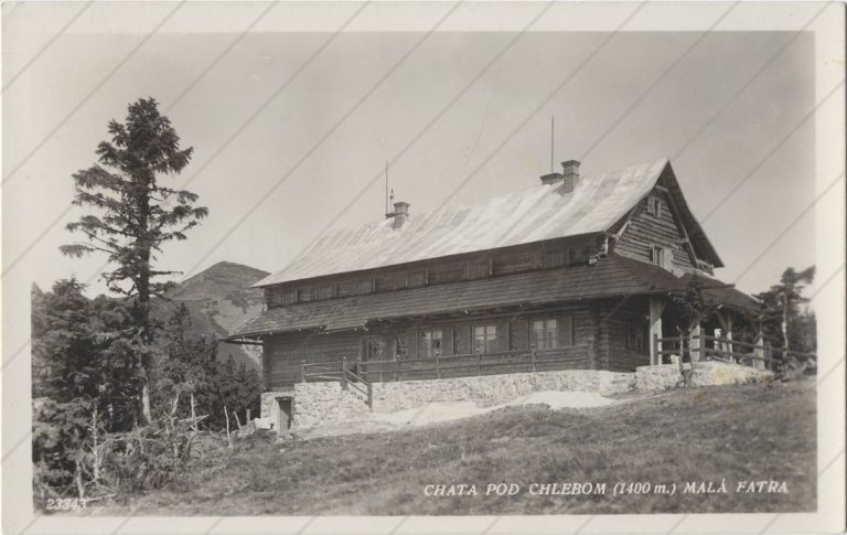 Chata pod Chlebom (1932; KČST Žilina)