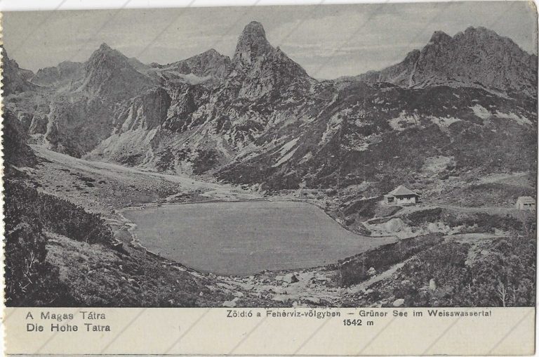 Chata pri Zelenom plese (1918, Divald és Monostory)