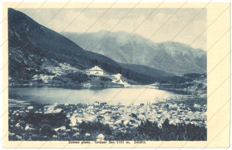 Chata pri Zelenom plese – Turistik und Alpinismus (1920-31)