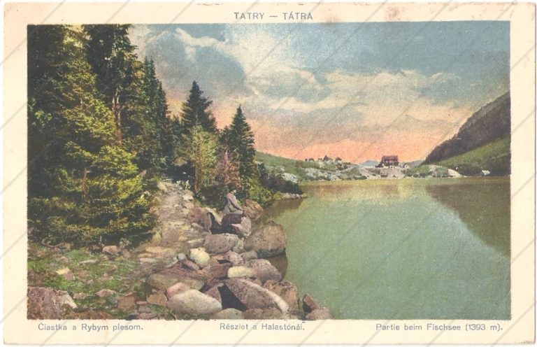 Čiastka s Morským okom (1921) – Földeš Samuel – Prešov, Komárno