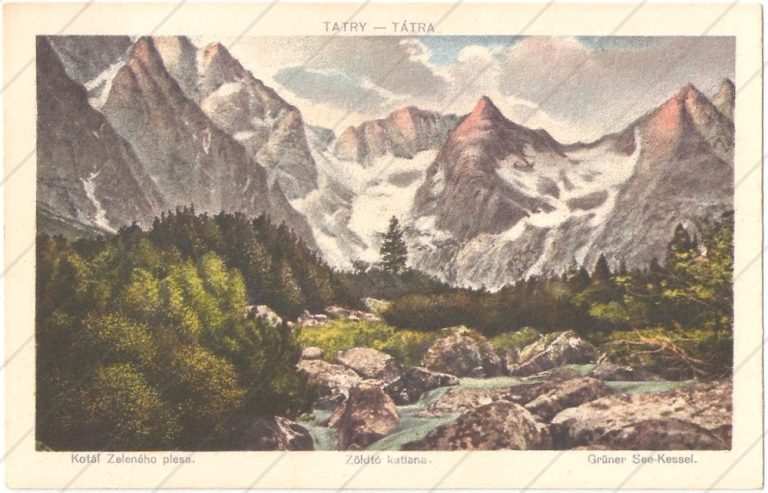 Dolina Zeleného plesa (1921) – Földeš Samuel – Prešov, Komárno