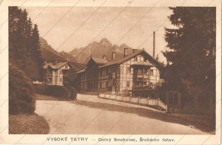 Dolný Smokovec Šrobárov ústav (1928) – Lichtig Móric – Prešov