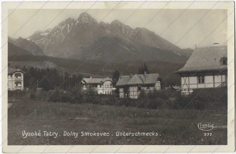 Dolný Smokovec (cca 1930) – Lichtig