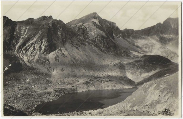 Hincovo pleso z cesty na Kôprovský štít – IKO (cca 1925)