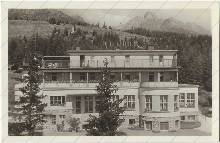 Horný Smokovec, vila Helios (1949-50, Tatran)