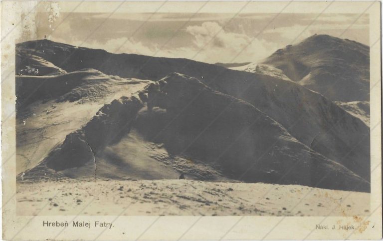 Hrebeň Malej Fatry (Hájek; 1934)