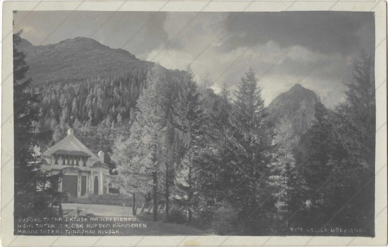 Hrebienok, KIOSK (1924; Heller)
