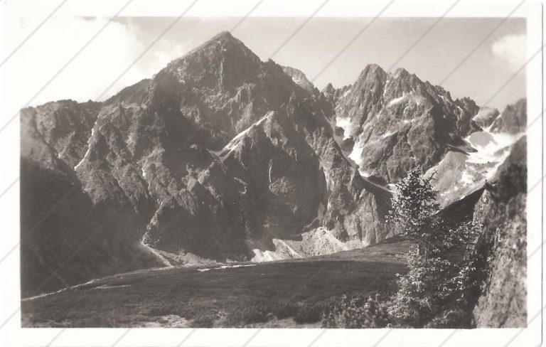 Kežmarský štít – Tatran – cca 1950