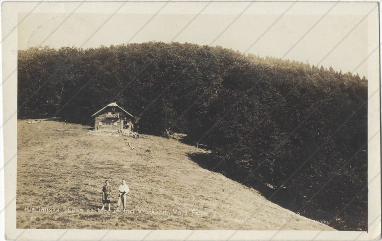Kľačianska útulňa na Magure (cca 1930; KČST Vrútky)