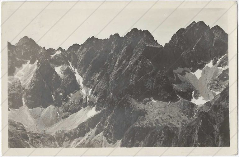 Končistá, Kačia dolina, Zlobivá a Vysoká (1949-50; Tatran)