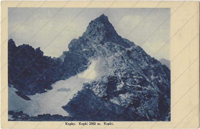 Kôpky (1920-31; Turistik und Alpinismus)