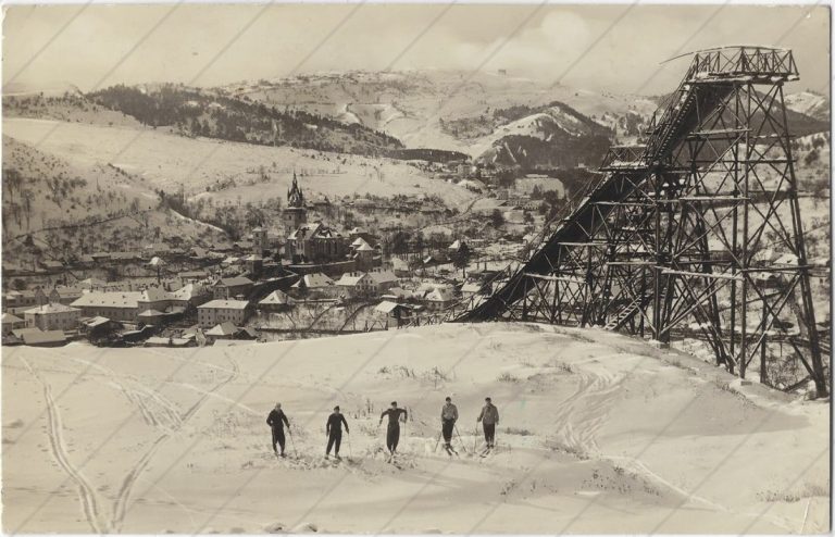 Kremnica, pohľad z východu (1949-50; Tatran)