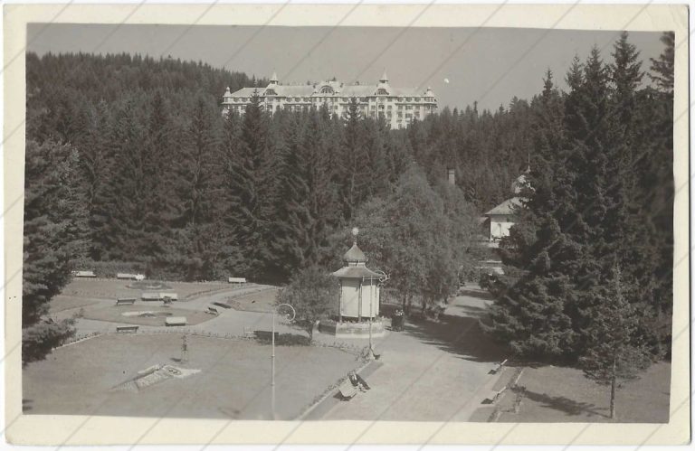 Kúpeľný park, Tatranská Lomnica (1946-48) – Koštial Vladimír