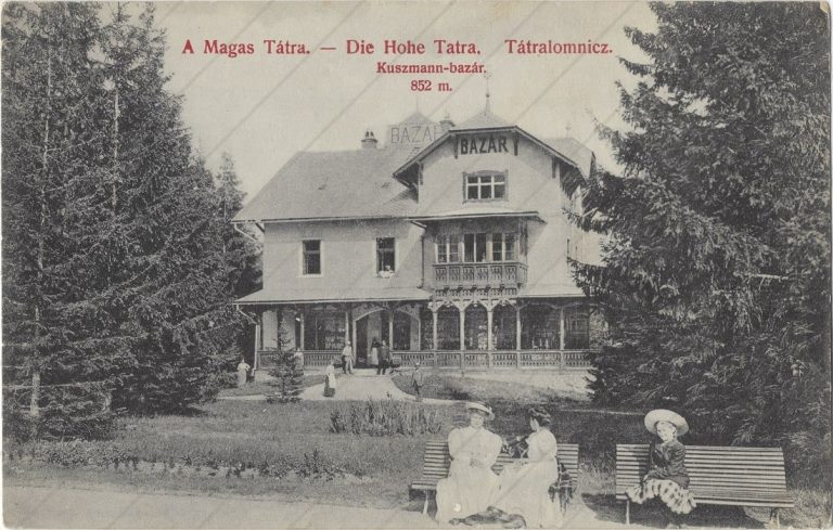 Kuszmannov bazár (1912; Kuszmann Gyula)