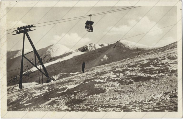Lanovka Vrátna – Chleb (1949-50; Tatran)