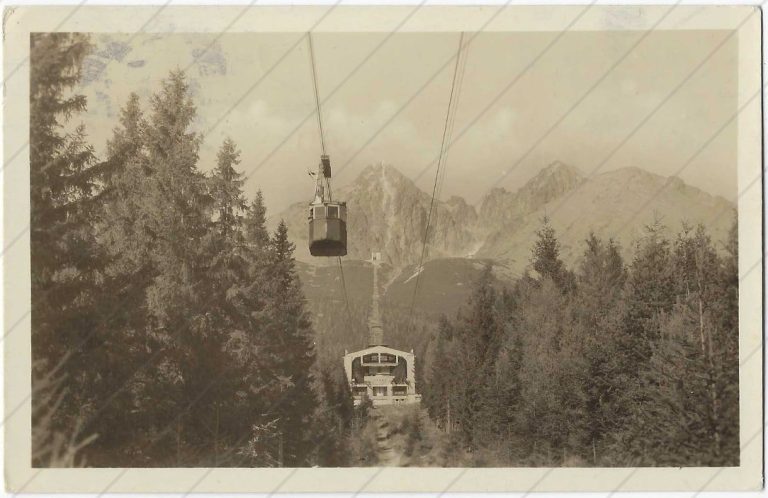 Lanovka na Lomničák (cca 1949; Kriváň sro.)