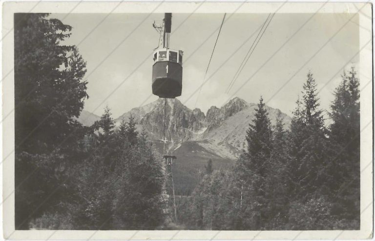 Lanovka na Lomničák (cca 1949; Kriváň sro)