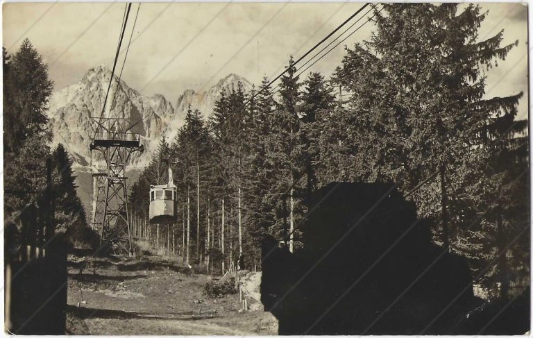 Lanovka na Lomnický štít (Tatran; 1950)