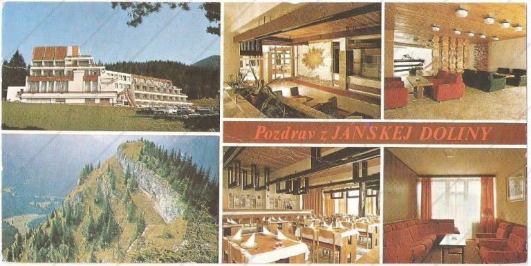 Liptovský Ján (NT) – Press Foto – prešla poštou, so známkou 1987