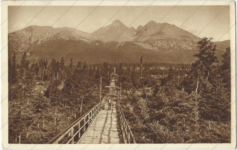 Lomnický štít, lanovka (1923-25; Legionárska tržnica)