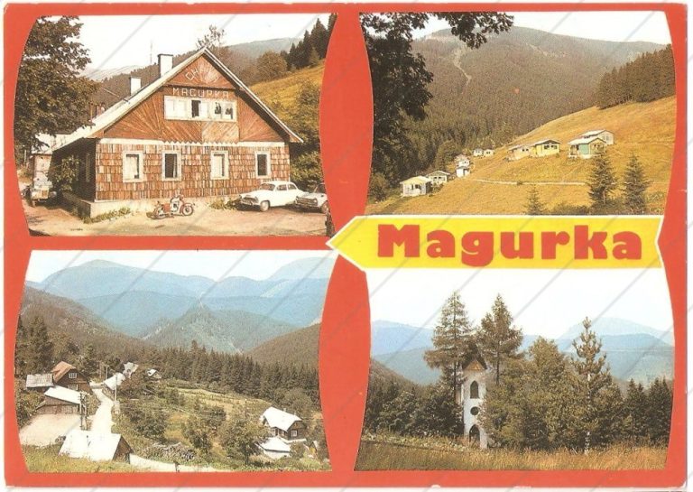 Magurka, Nízke Tatry – Pravda – prešla poštou, so známkou