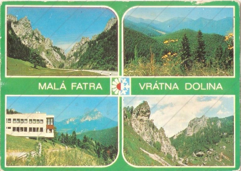 Malá Fatra – Press Foto Bratislava – prešla poštou, bez známky