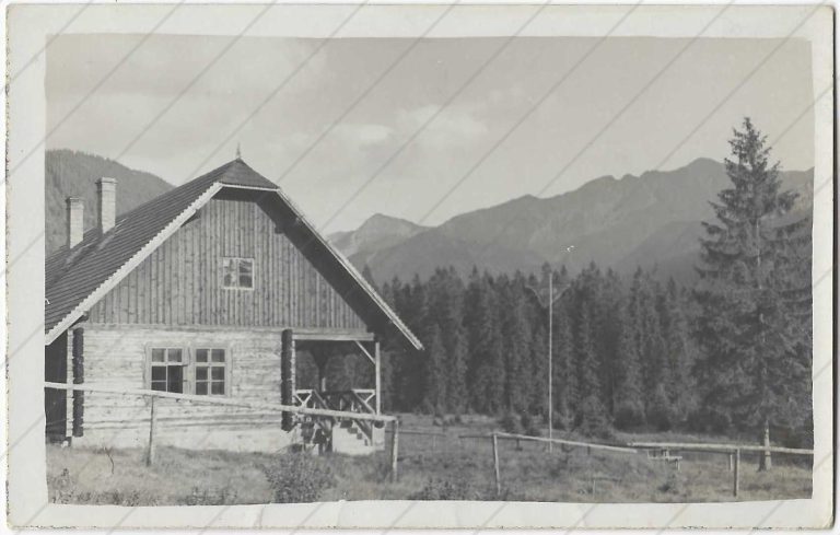 Matašákova útulňa na Zverovke (1931) – neznámy a