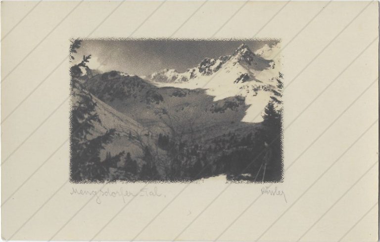 Mengusovská dolina (1930-32; Rössler)