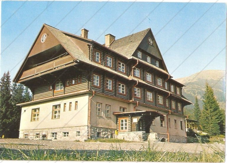Mikulášska chata, Jasná, Nízke Tatry – Press Foto Bratislava – prešla poštou, so známkou
