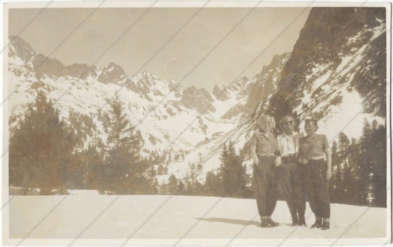 Na Popradskom plese (marec 1949) a