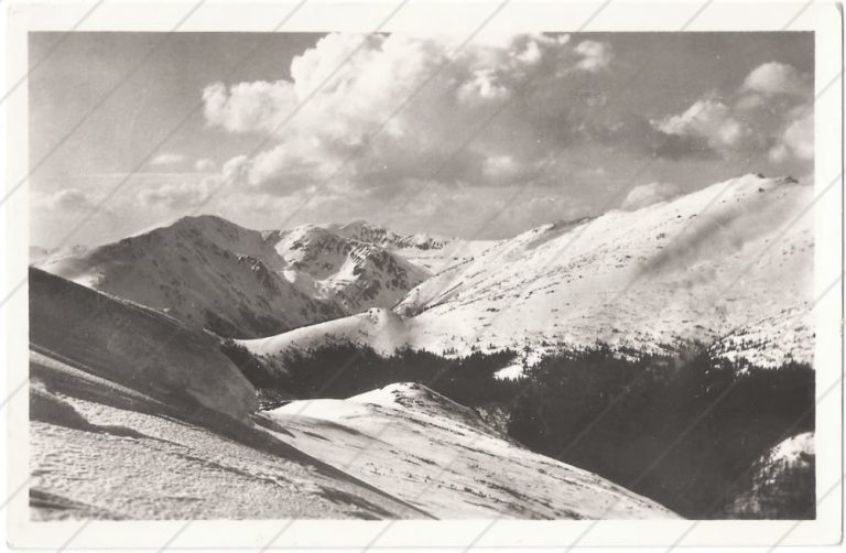 Nízke Tatry, Skalka, Kotliská, Poľana a Dereš – Tatran – 1953