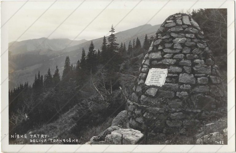 Nízke Tatry, dolina Trangoška (1935-41; Lumen)