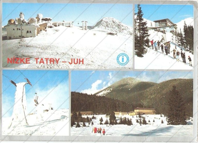 Nízke Tatry juh – Press Foto Bratislava – prešla poštou so známkou