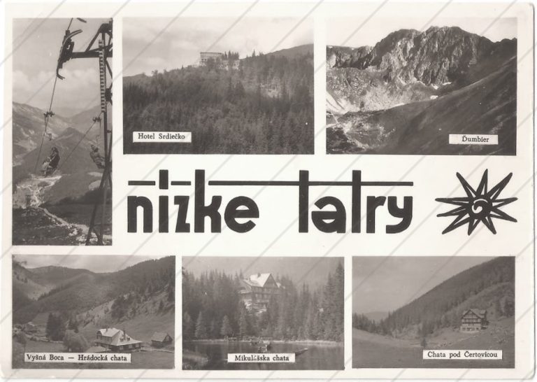 Nízke Tatry, koláž – SVPL – 1965