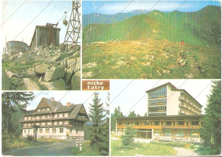 Nízke Tatry – Pravda, prešla poštou, so známkou
