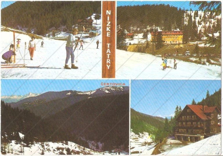 Nízke Tatry – Pravda – prešla poštou, so známkou, 1975