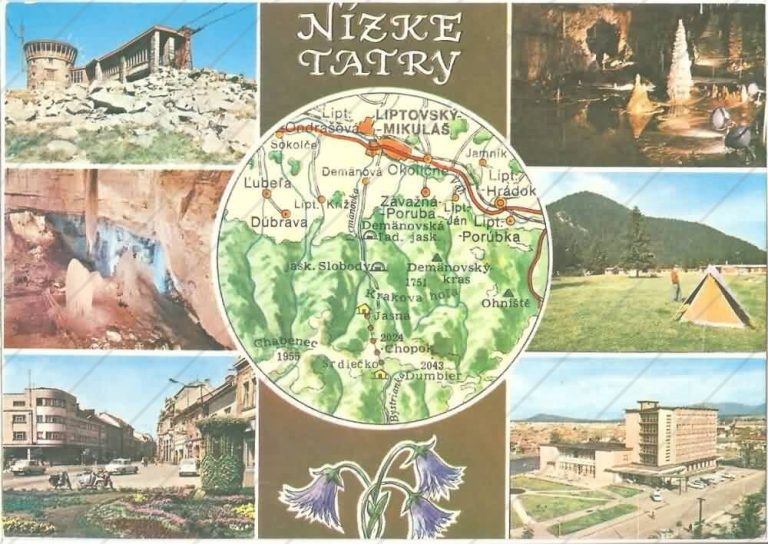 Nizke Tatry – koláž – Orbis