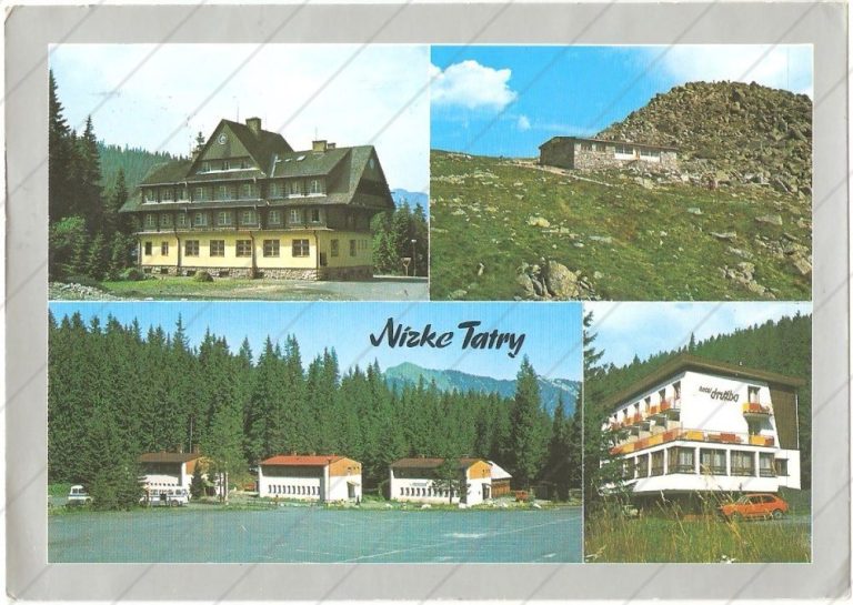 Nízke Tatry – koláž – Pravda – 1986