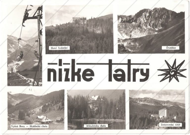 Nízke Tatry – koláž – VPL – cca 1965