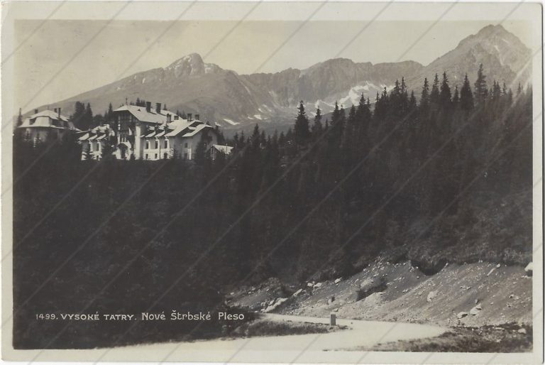 Nové Štrbské Pleso (1933; Fabrication Française)